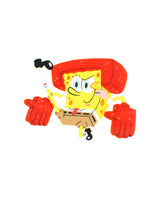 Ultimate Karate Chopper SquarePants Brooch