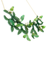 Under the Mistletoe Statement Necklace