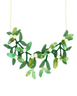 Under the Mistletoe Statement Necklace