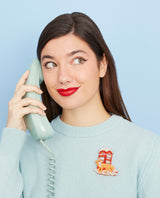 Urban Fox in Snowy London Brooch