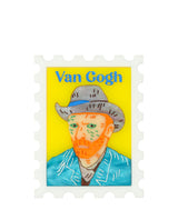 Van Gogh’s Portrait Stamp Brooch