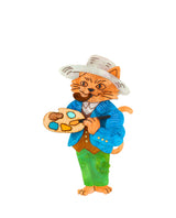 Vincent Van Claws Brooch