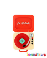 Vinyl Jingle Jams Brooch -Interactive-