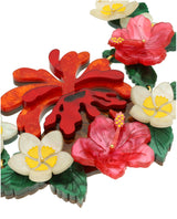 Volcanic Eruption in Tropical Paradise Necklace