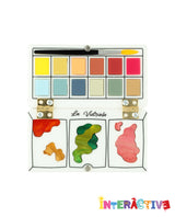 Watercolours Out! Brooch -Interactive-