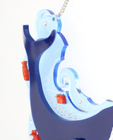 Whale in the Big Blue Necklace