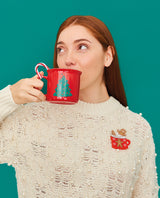 Which Hot Cocoa Topping? Brooch -interactive-