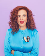 Whiskers, The Mischievous Vampire Brooch -Interactive-