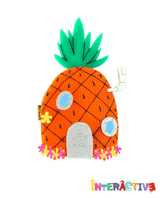 Who Lives in a Pineapple Under the Sea Brooch -Interactive-