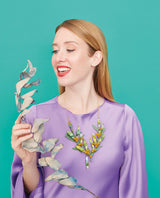 Wildflower Golden Wattle Necklace