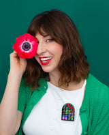 Window to Rosemary’s Garden Brooch