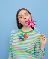 Windy Pinwheel Necklace -Interactive-