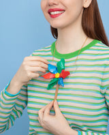 Windy Pinwheel Necklace -Interactive-
