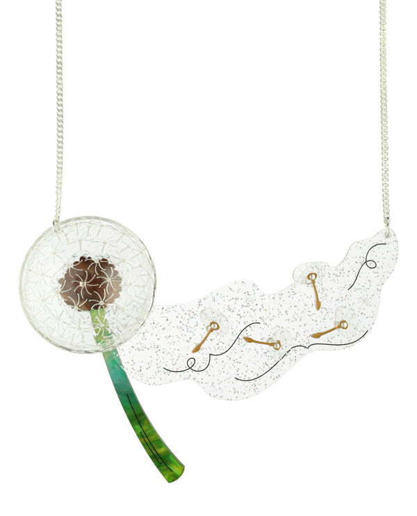 Wishing On A Dandelion Necklace