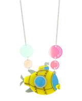Yellow Submarine In The Deep Necklace