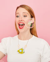 Yellow Submarine In The Deep Necklace