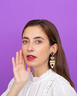 Yes? No? Ouija Earrings