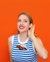 You can Hear the Sea in Here Necklace