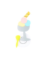 3 Scoops Please! Brooch