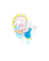 A Quick Feline Touch-Up Brooch