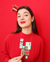 Advent Calendar Goodies Statement Necklace -interactive-