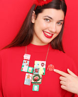 Advent Calendar Goodies Statement Necklace -interactive-