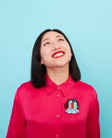 Amsterdam Canal Festivities Brooch