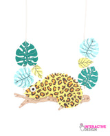 Animal-tastic inserts for chameleon NECKLACE