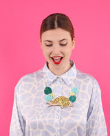 Animal-tastic inserts for chameleon NECKLACE