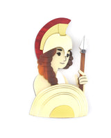 Athena-goddess-brooch-la-vidriola-plastic-jewellery-cosmica-detail