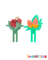 Aussie Flora Insert Pack for Vase Brooch