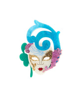 Bella Mask from Venice Brooch