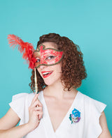 Bella Mask from Venice Brooch