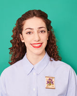 Botanical Studies Diagram Brooch