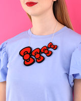 Bows and bows and bows necklace