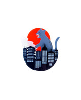 Catzilla Attack! Brooch