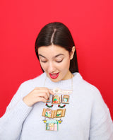 Christmas Party All Around! Statement Necklace -interactive-