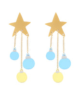 Christmas-ball-ornament-and-star-earrings-Christmas-2020-la-vidriola-detail