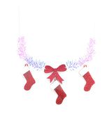Iridescent-Christmas-stocking-necklace-la-vidriola-christmas-detail