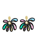 Colourful Firework earrings