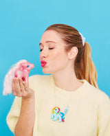 Combing Rainbow Dash My Little Pony Necklace