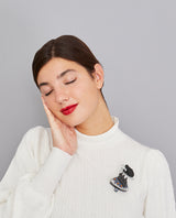 Counting Sheep Upside Down Edition Brooch -interactive-