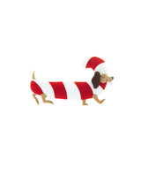 Dashing Candy Cane Costume Party Brooch