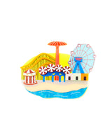 Day Trip to Coney Island Brooch