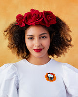 Día de los Muertos Hello Kitty brooch