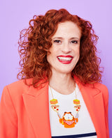 Eat Your Heart Out Garfield Necklace