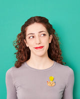 Electric Potato Experiment Brooch