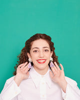 Experimenting in the Conical Flask Earrings