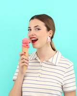 Extra sprinkles, please! Hello Kitty earrings