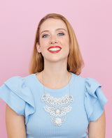 Fancy Lace statement Necklace